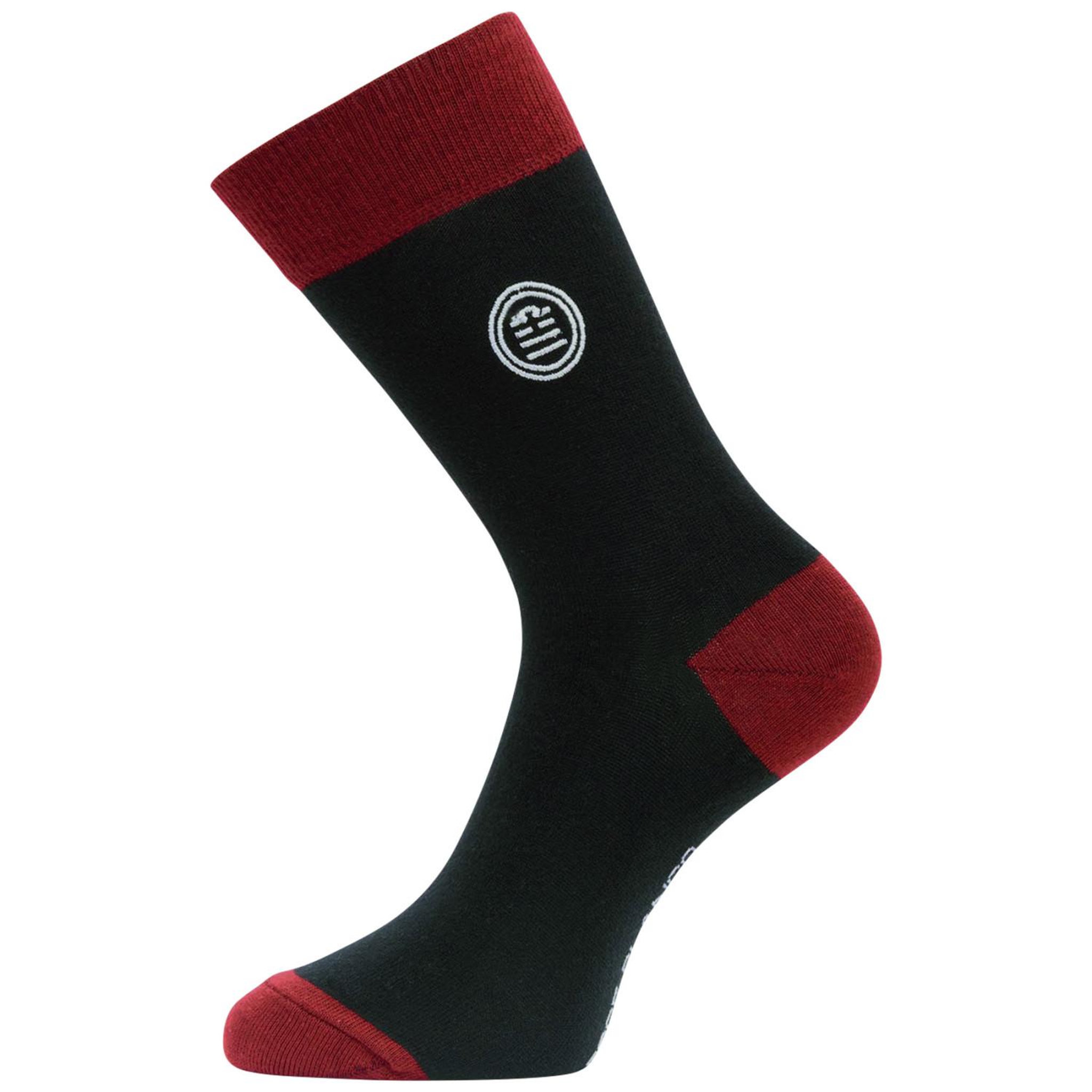 Voir la diapositive 5 : SERGE BLANCO Lot de 9 paires de chaussettes de ville fantaisies en coton peigné