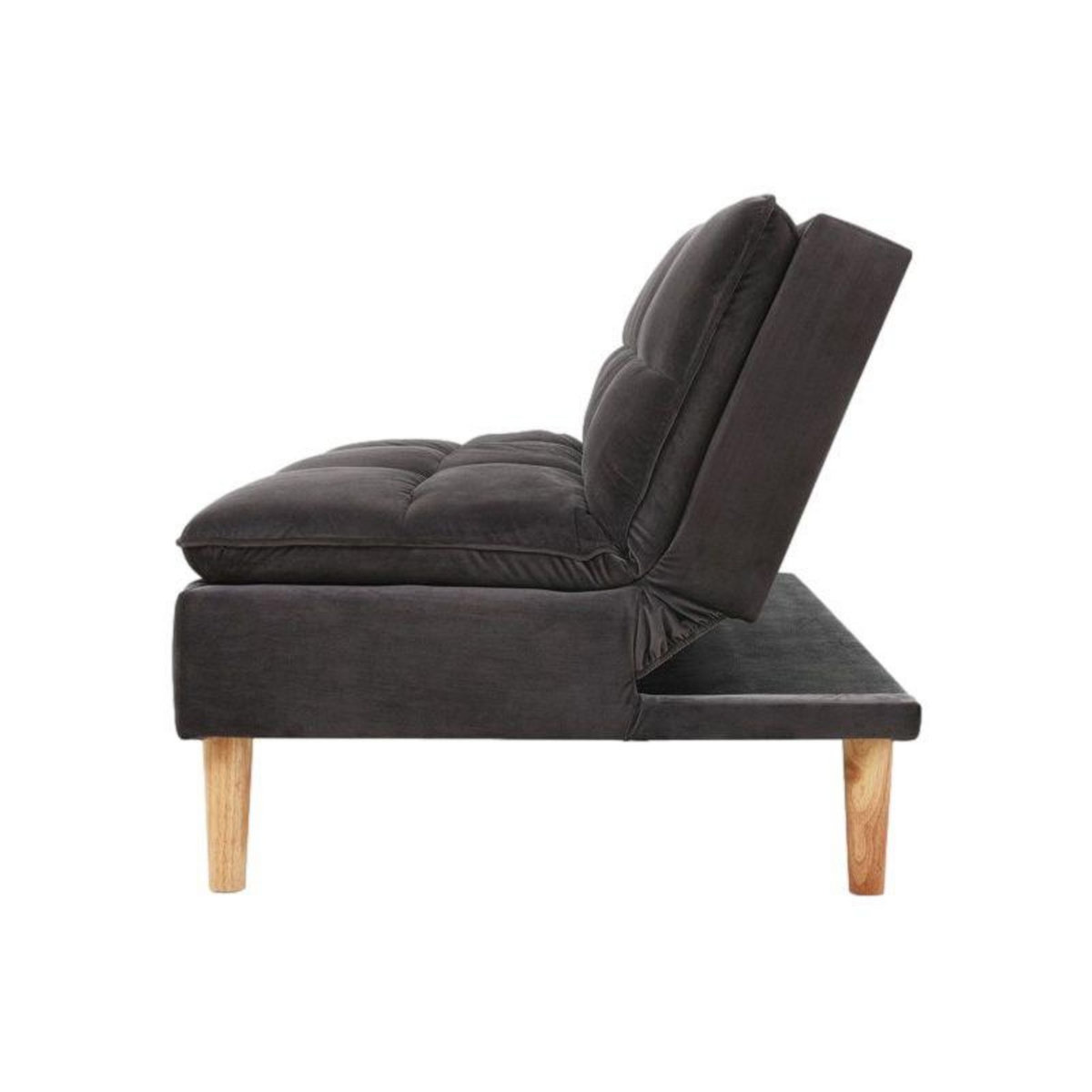 WILSA Canapé convertible  Leeds  anthracite