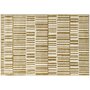 Voir la diapositive 1 : HOMCOM Tapis salon moderne poils courts style graphique beige moutarde 200 x 140 cm