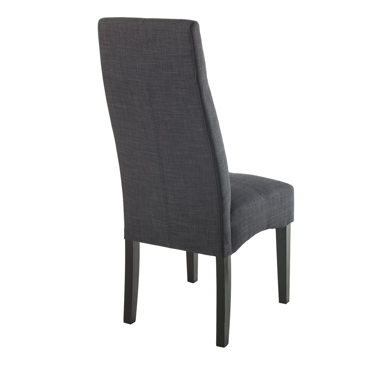 Lot de 2 chaises séjour salle à manger ELIOS tissu