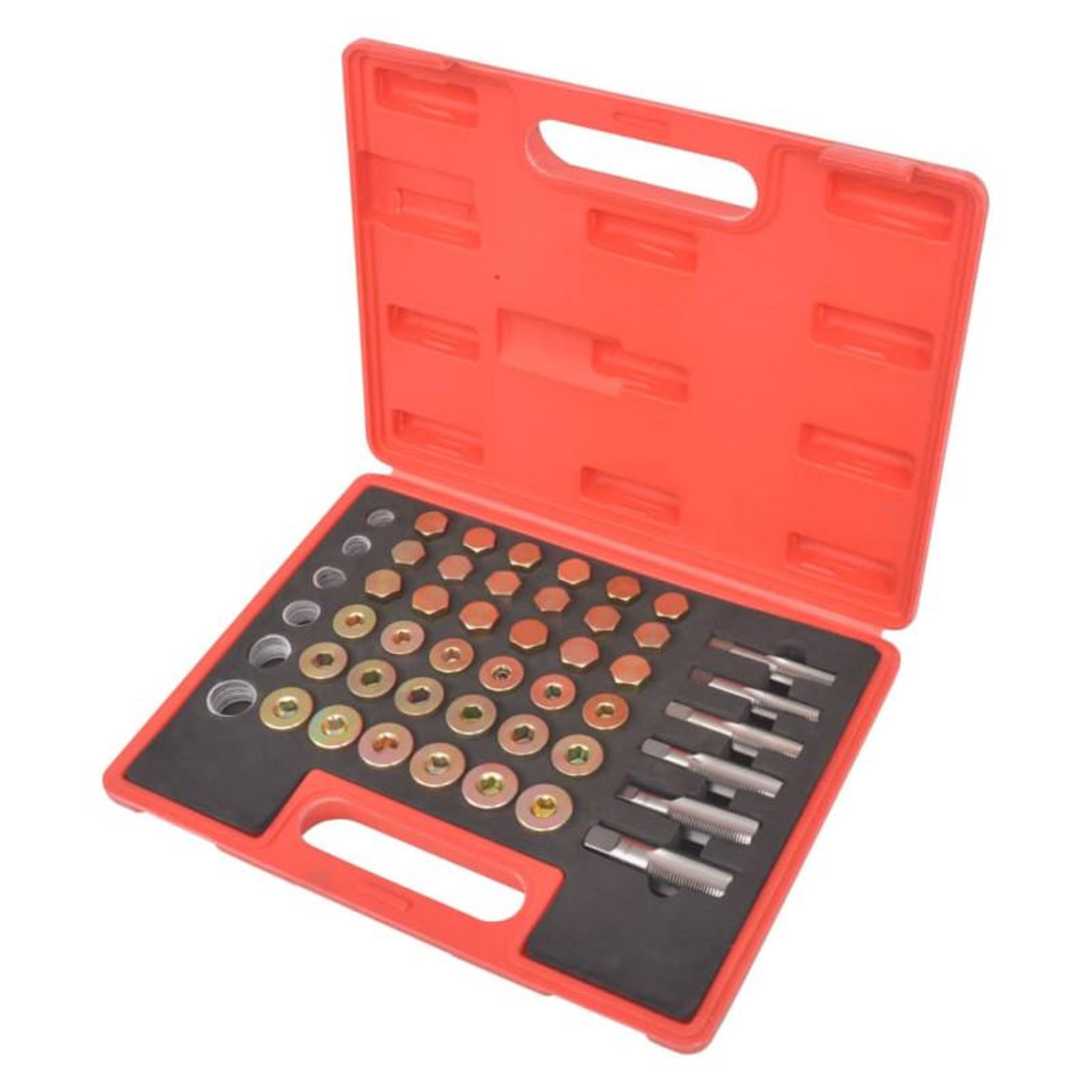 Voir la diapositive 1 : VIDAXL Kit de réparation de filetage de bouchon de vidange d huile