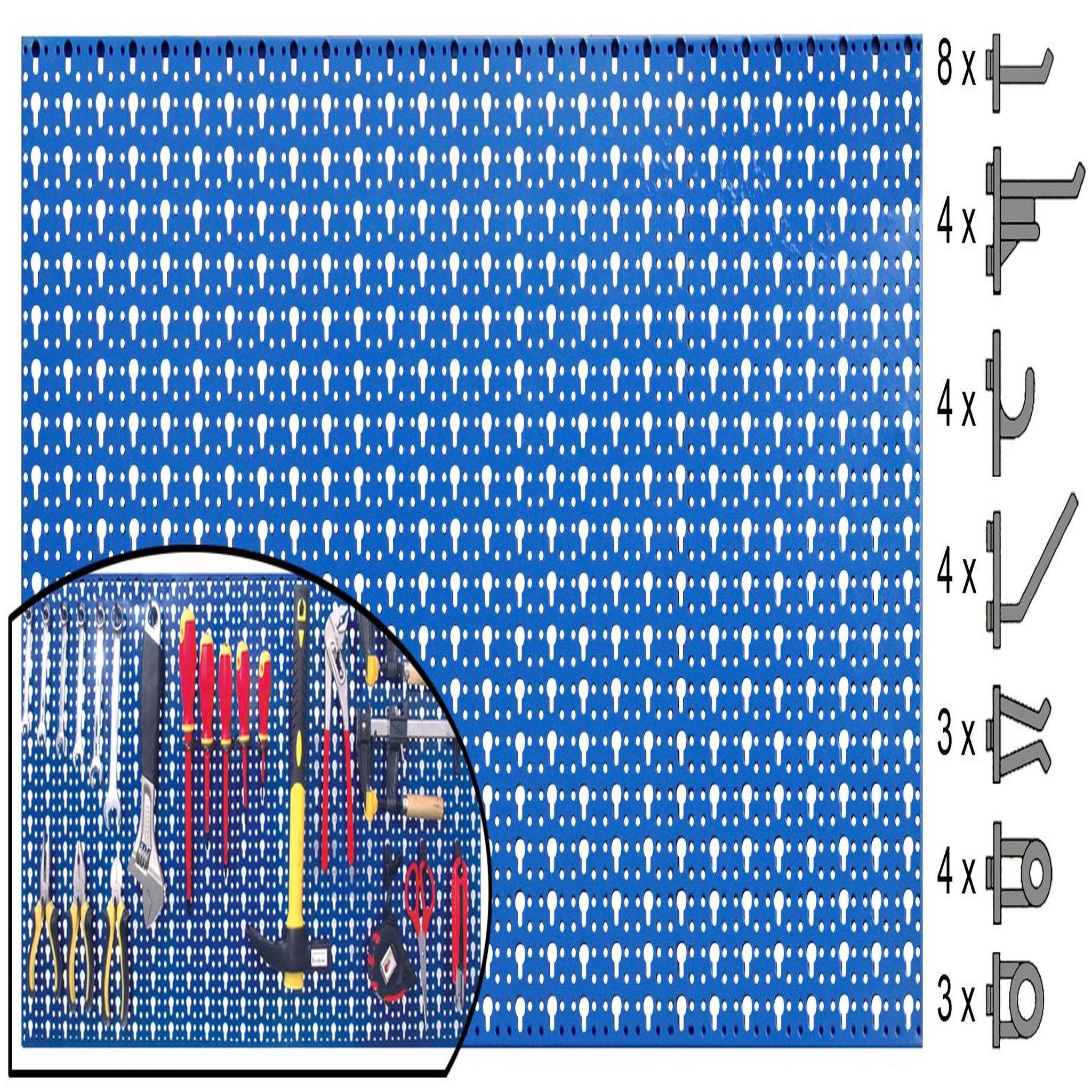 OUTIFRANCE Panneau mural perforé et accessoires 1mx0,50 OUTILFRANCE