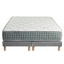 Voir la diapositive 5 : IDLITERIE Ensemble + matelas Ressort 7 zones Face Hiver/Eté différente HYGGE Fabriqué en France