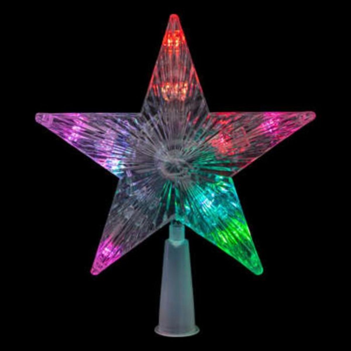 FEERIC LIGHT & CHRISTMAS Cimier Sapin Lumineux  Étoile  19cm Multicolore