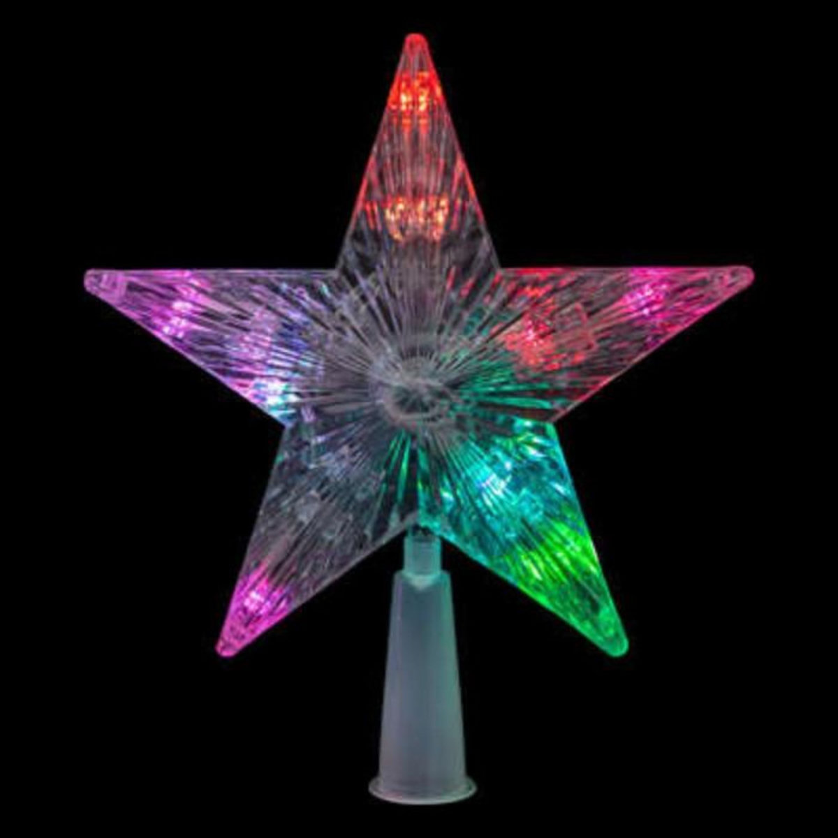 FEERIC LIGHT & CHRISTMAS Cimier Sapin Lumineux  Étoile  19cm Multicolore