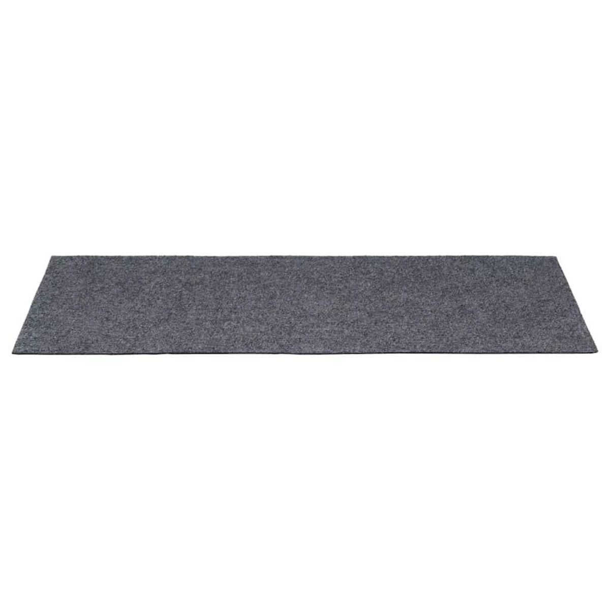 VIDAXL Tapis d'escalier auto-adhesifs 30 pcs gris 60x25 cm