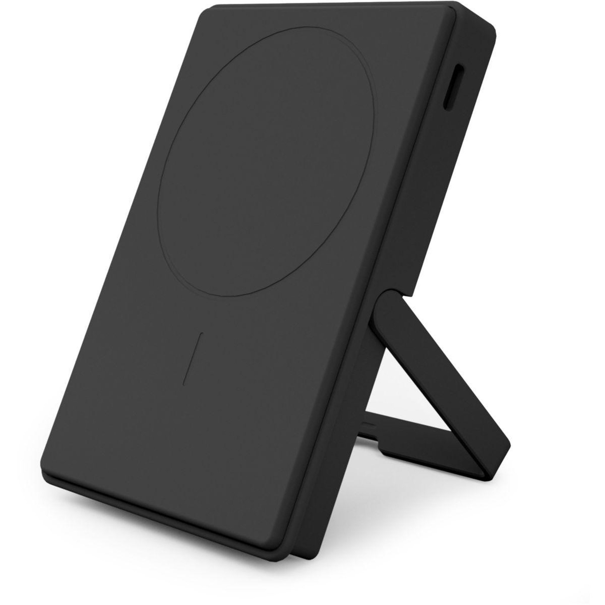 Voir la diapositive 4 : CASYX Batterie externe 5000 mah qi2 magsafe avec bequille noir