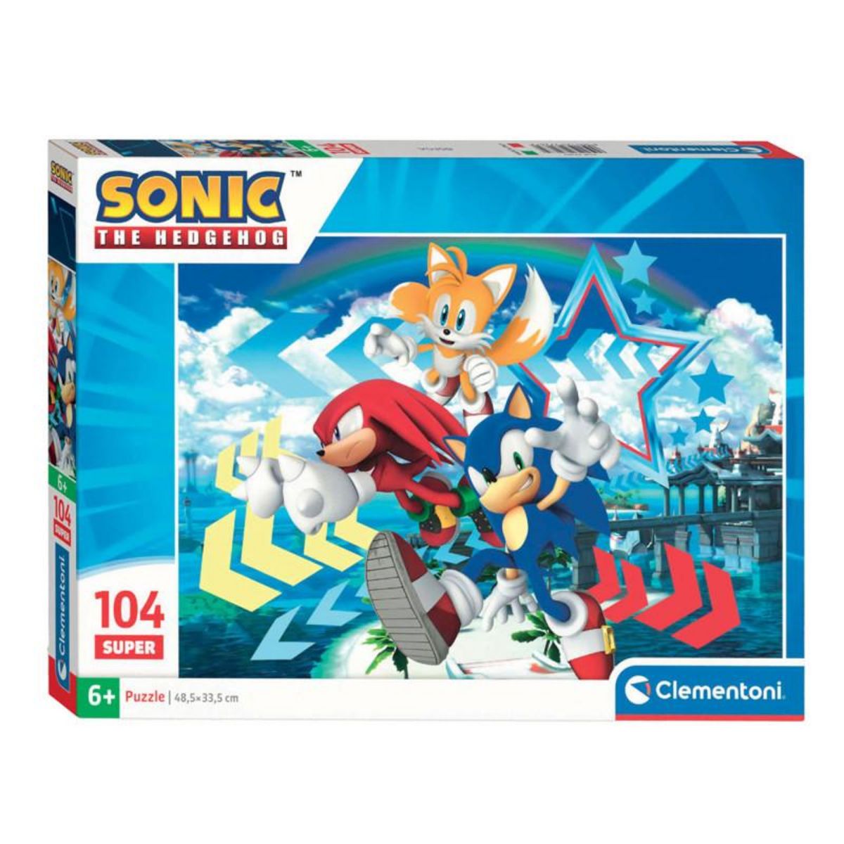 CLEMENTONI Clementoni Jigsaw Puzzle Super Sonic, 104pcs. 27267