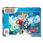 CLEMENTONI Clementoni Jigsaw Puzzle Super Sonic, 104pcs. 27267