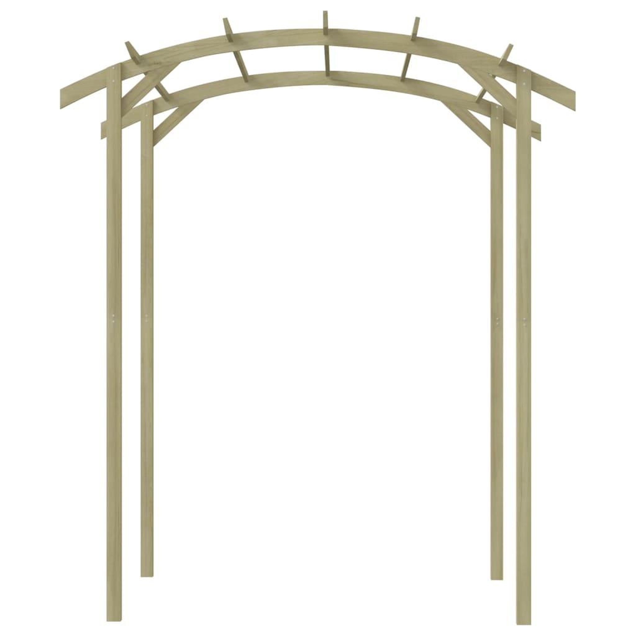 Voir la diapositive 3 : VIDAXL Pergola de jardin 180x197x210 cm Bois de pin impregne