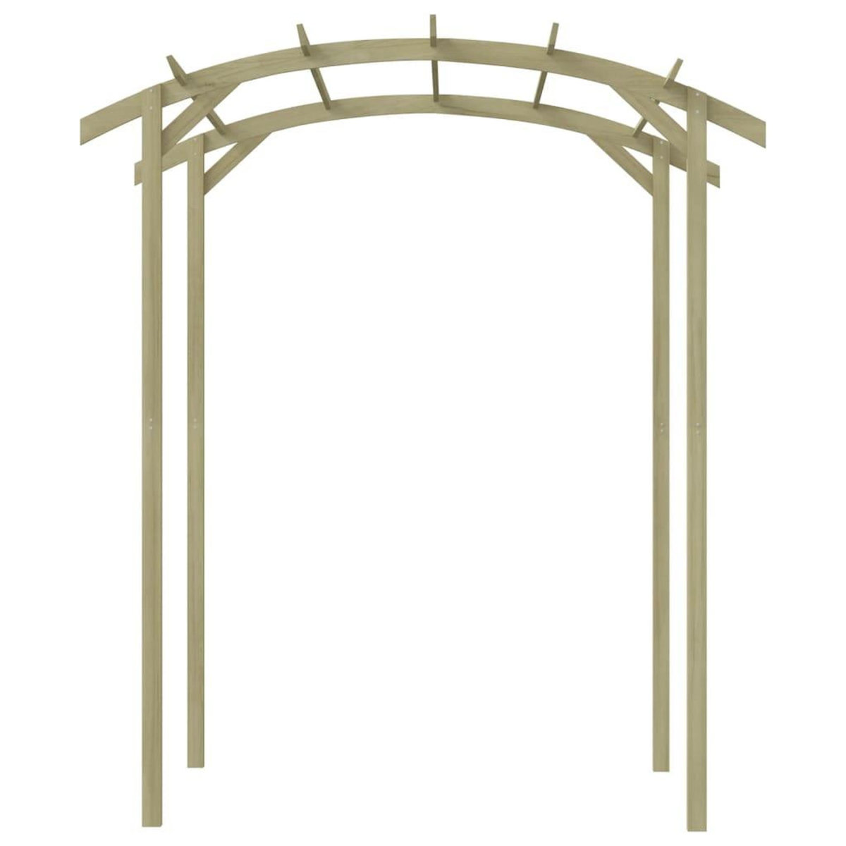 VIDAXL Pergola de jardin 180x197x210 cm Bois de pin impregne