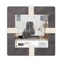 Voir la diapositive 3 : Paris Prix Plaid Flanelle  Cocooning  125x150cm Gris