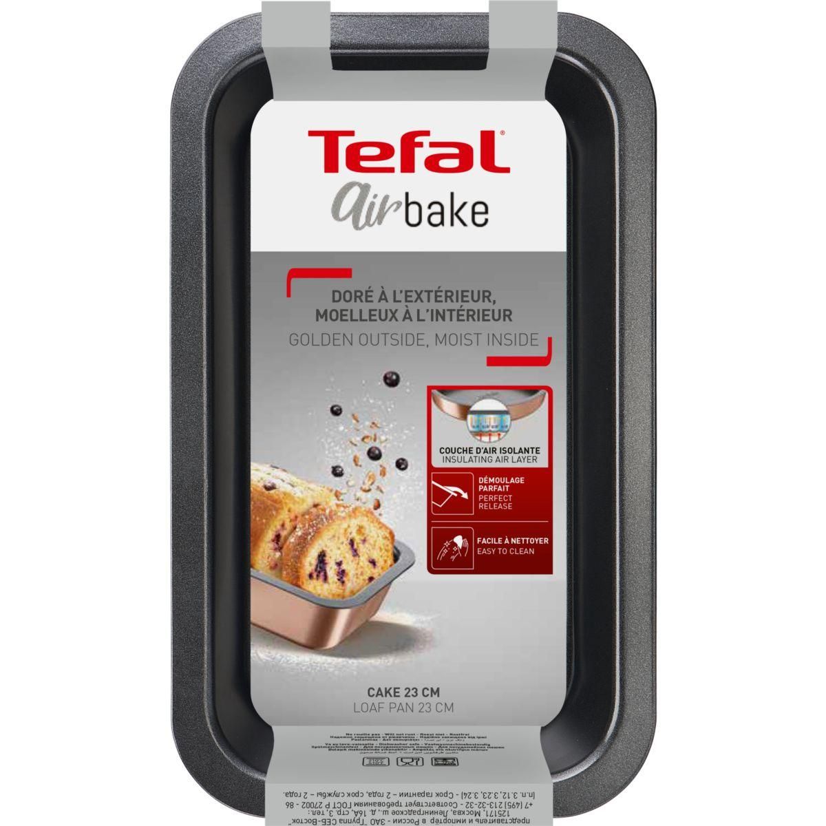 TEFAL Moule à cake Airbake  23 cm