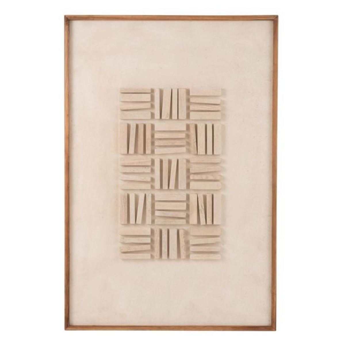 Paris Prix Toile Murale Encadrée  John  82x122cm Naturel