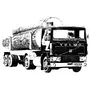 Heller Maquette camion : Volvo F12-20 & Timber semi trailer