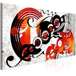 Paris Prix Tableau Imprimé  Music Creations Narrow. Coloris disponibles : Multicolore