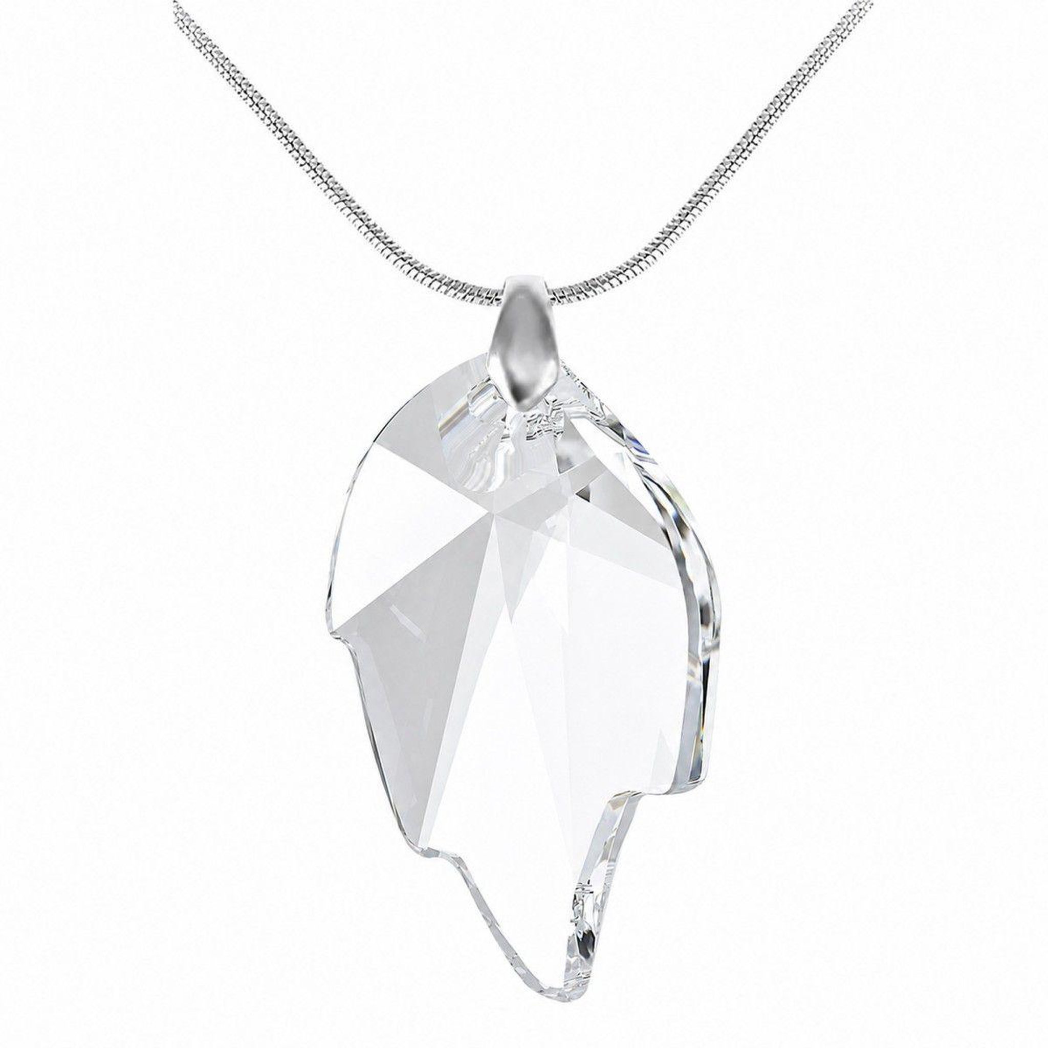SC CRYSTAL Collier feuille par SC Crystal®