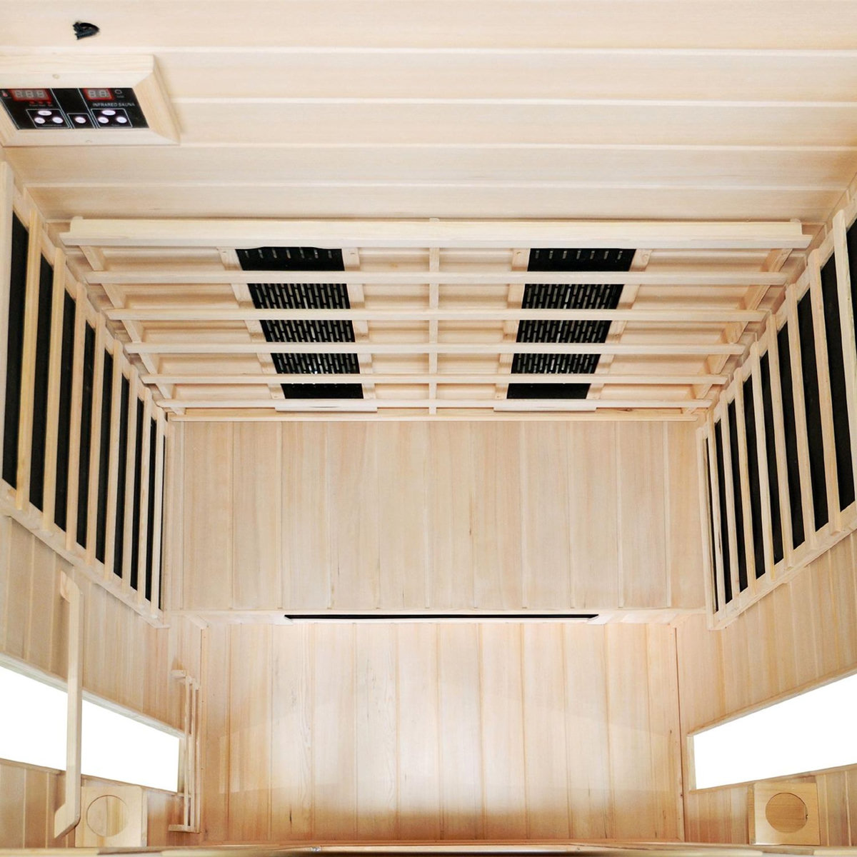 CONCEPT USINE Cabine de sauna luxe infrarouge 2 places NARVIK