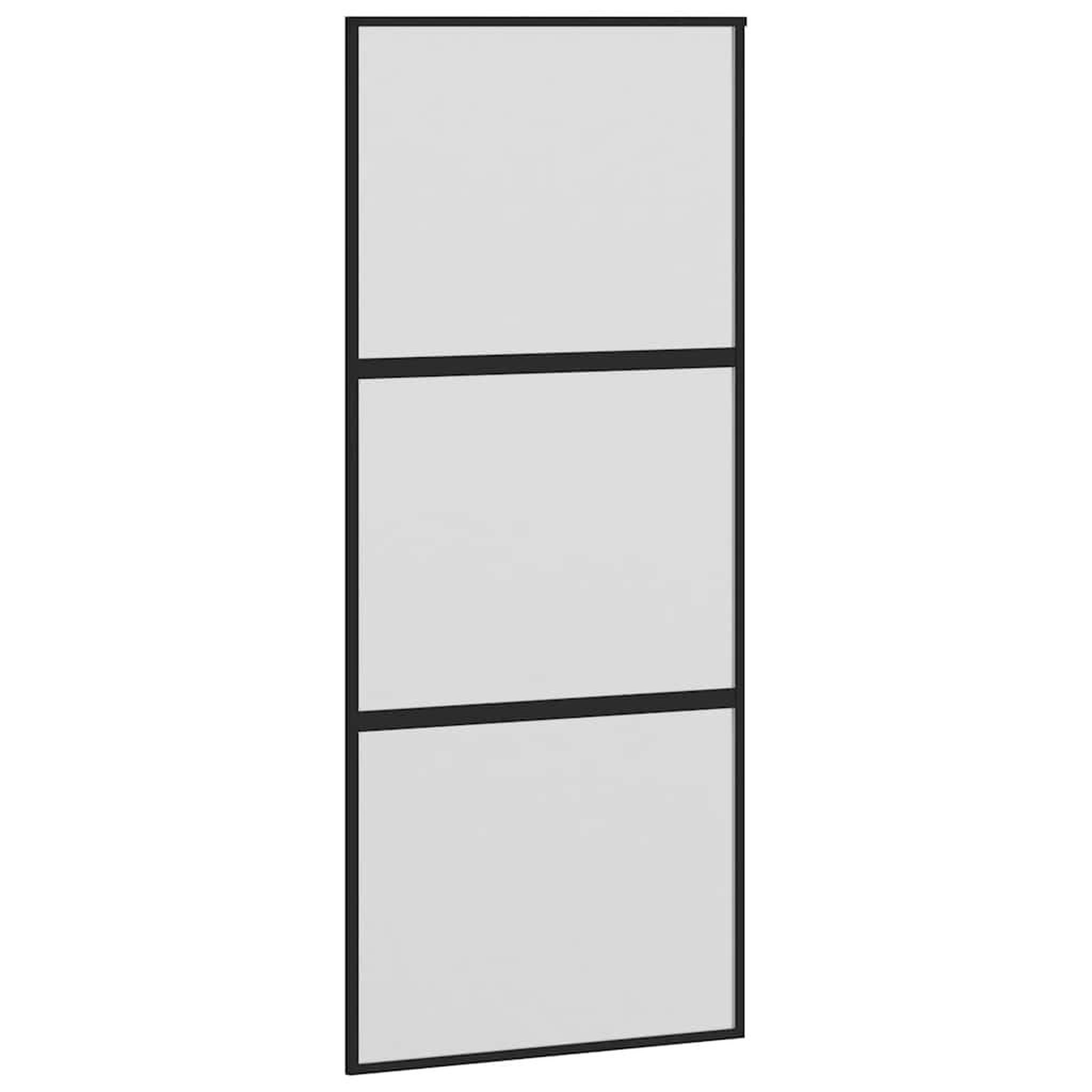 Voir la diapositive 4 : VIDAXL Porte coulissante kit de quincaillerie trempe verre aluminium
