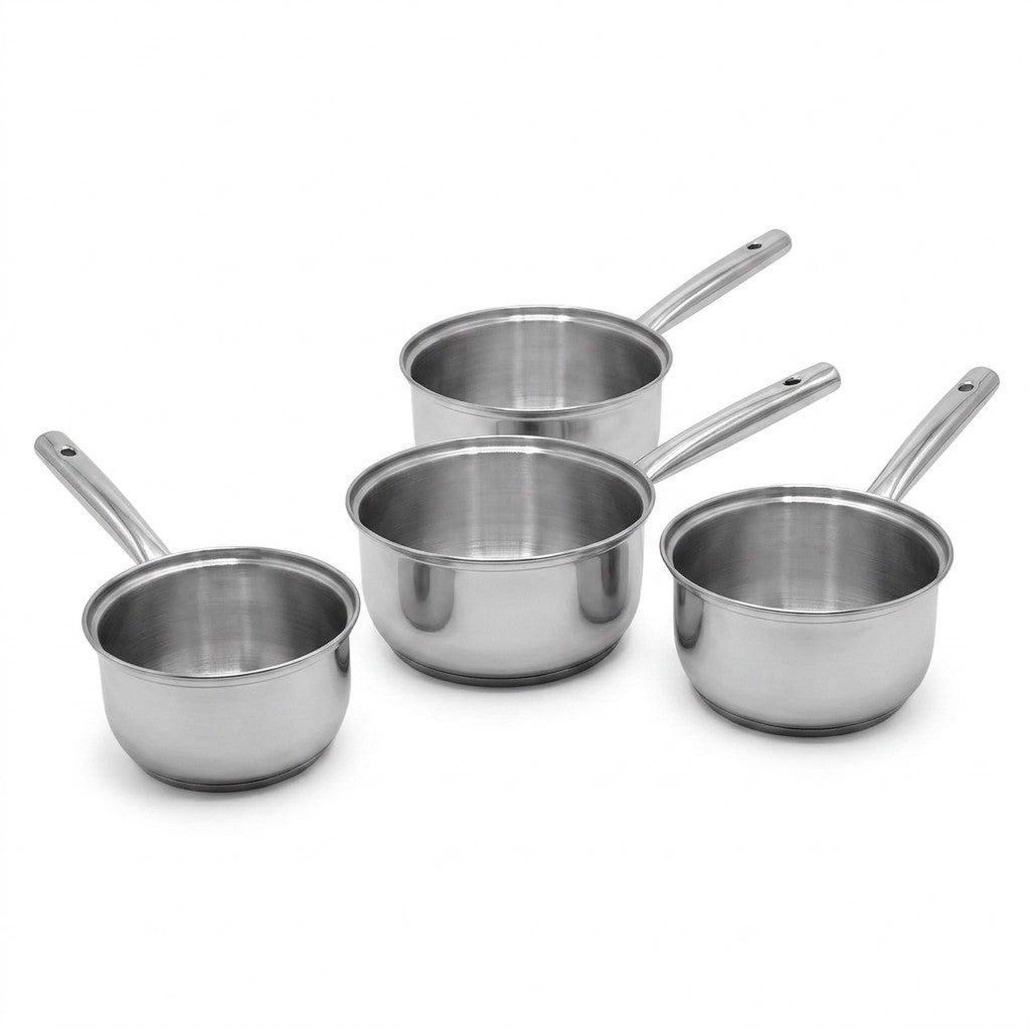 Fackelmann Lot de 4 casseroles 16/18/20/22 cm en inox fackelmann rhona