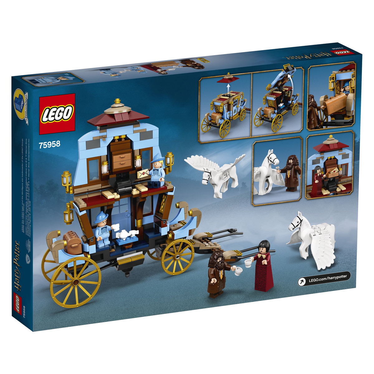 LEGO Harry Potter 75958 - Le carrosse de Beauxbâtons : l'arrivée à Poudlard