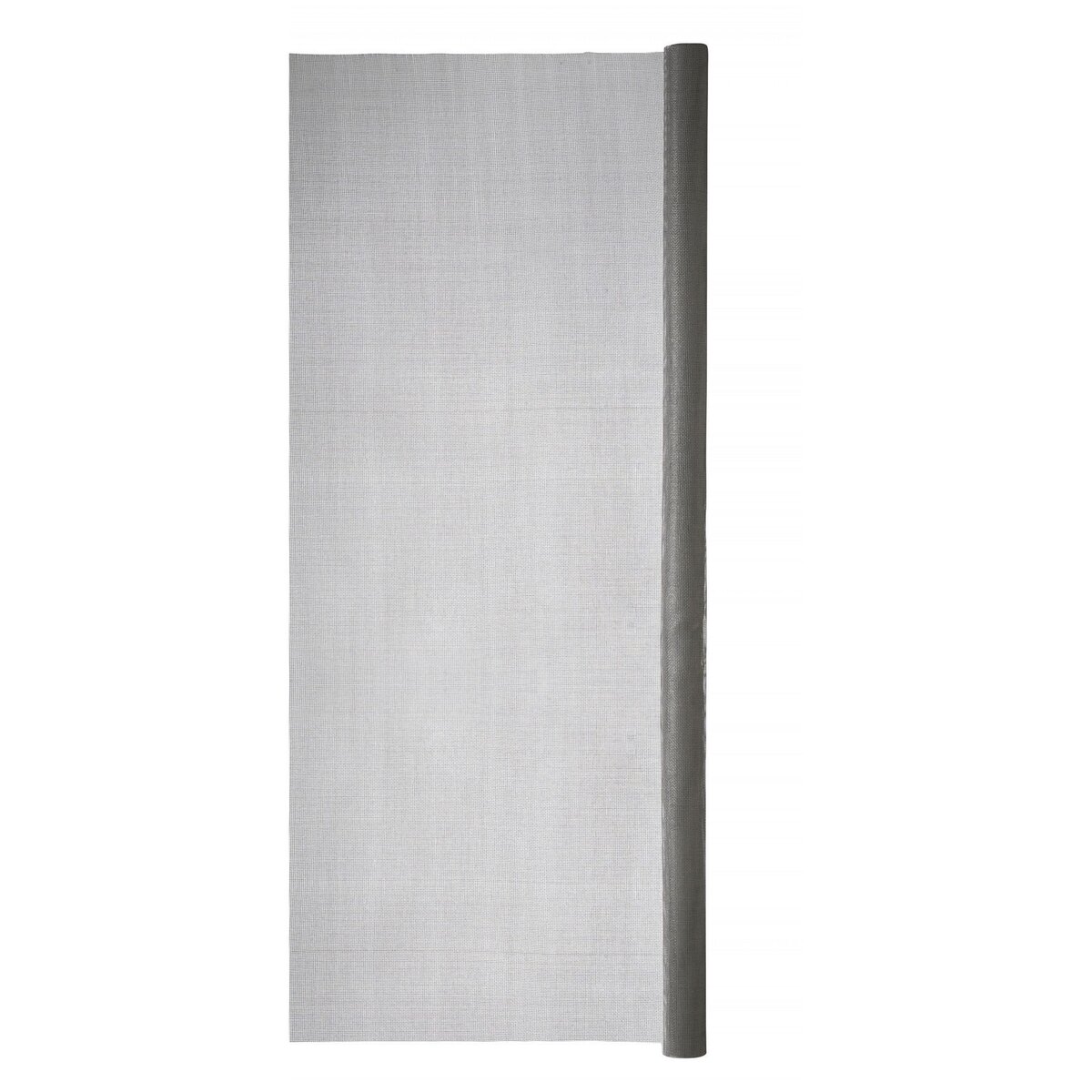 CENTRALE BRICO Moustiquaire fibre de verre  gris, H.1.4 x L.2 m