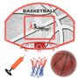 Voir la diapositive 1 : VIDAXL Ensemble de panneau de basket mural 5 pcs 66x44,5 cm
