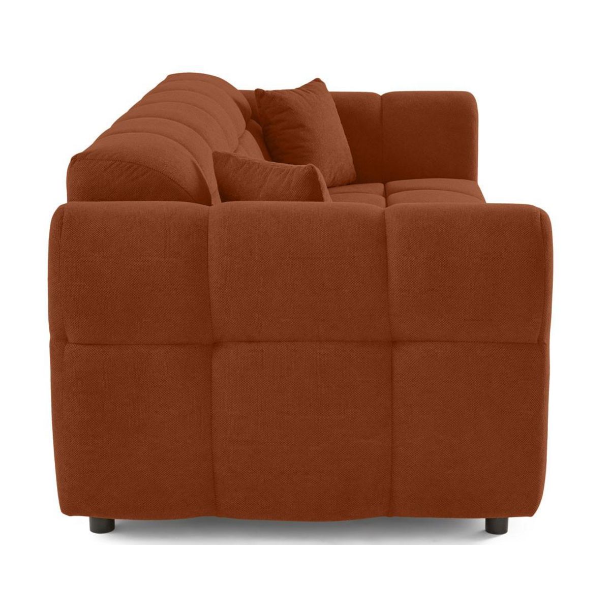 BEST MOBILIER Housse en velours pour canapé déhoussable topaze