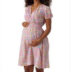 MAMALICIOUS Robe Courte de Grossesse  Femme  amalicious 20018167. Coloris disponibles : Rose
