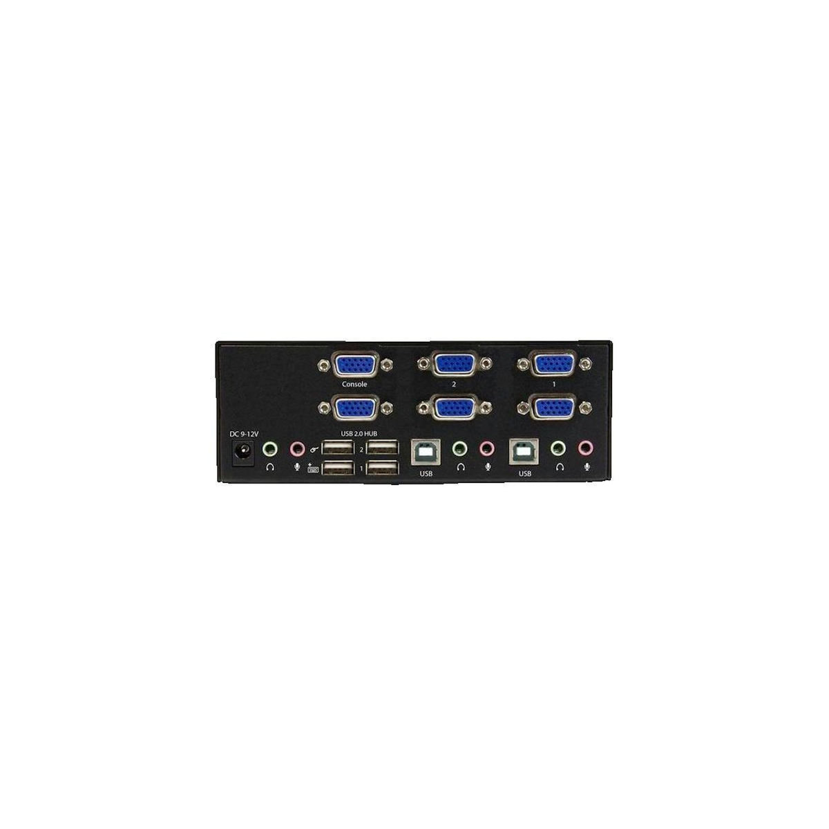 Startech Switch KVM USB double VGA StarTech avec hub USB intégré