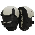 HOMCOM Pattes d'ours de boxe - paire de pattes d'ours pour entraînement kickboxing boxe Muay Thai