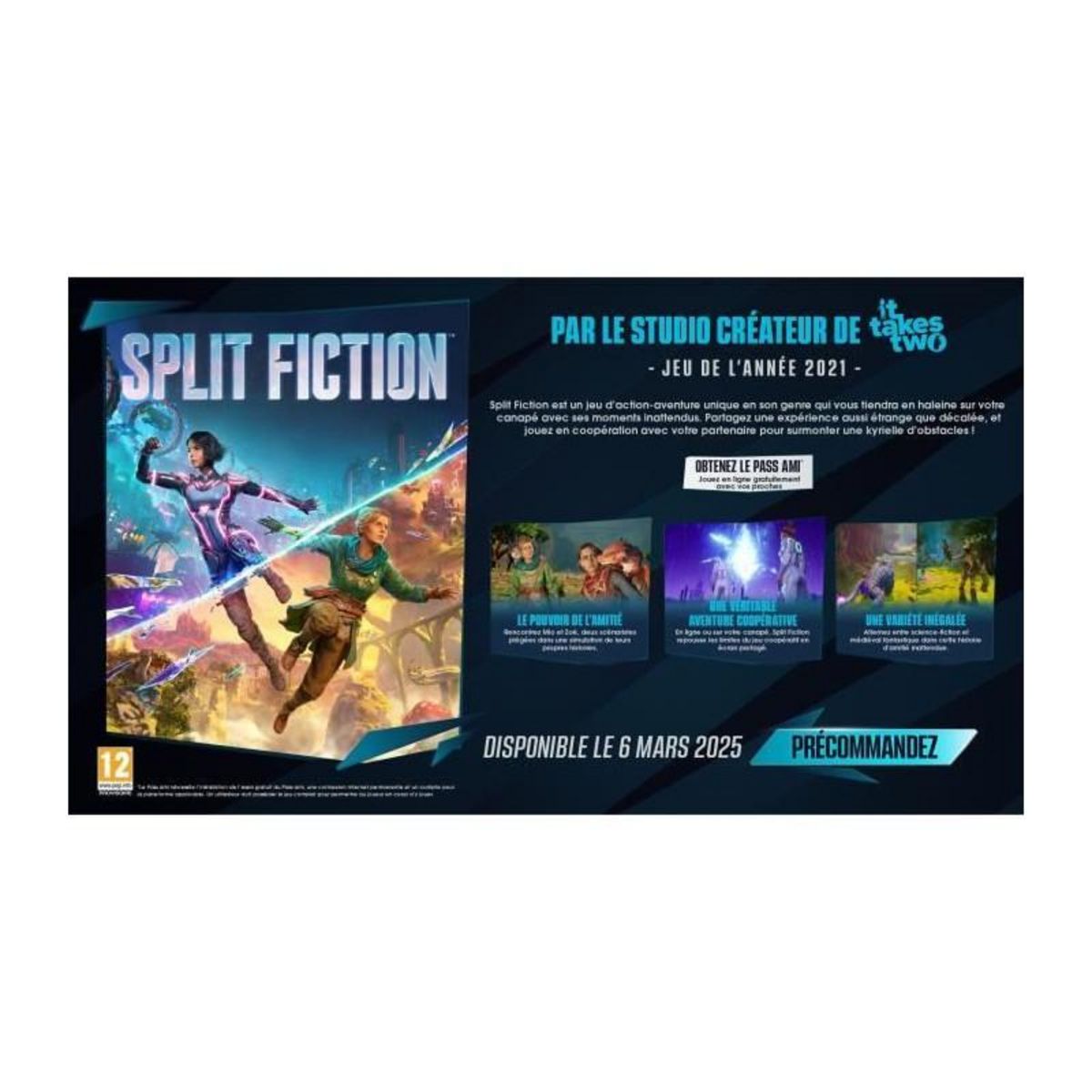 Electronic Arts Split Fiction - Jeu Xbox Series X
