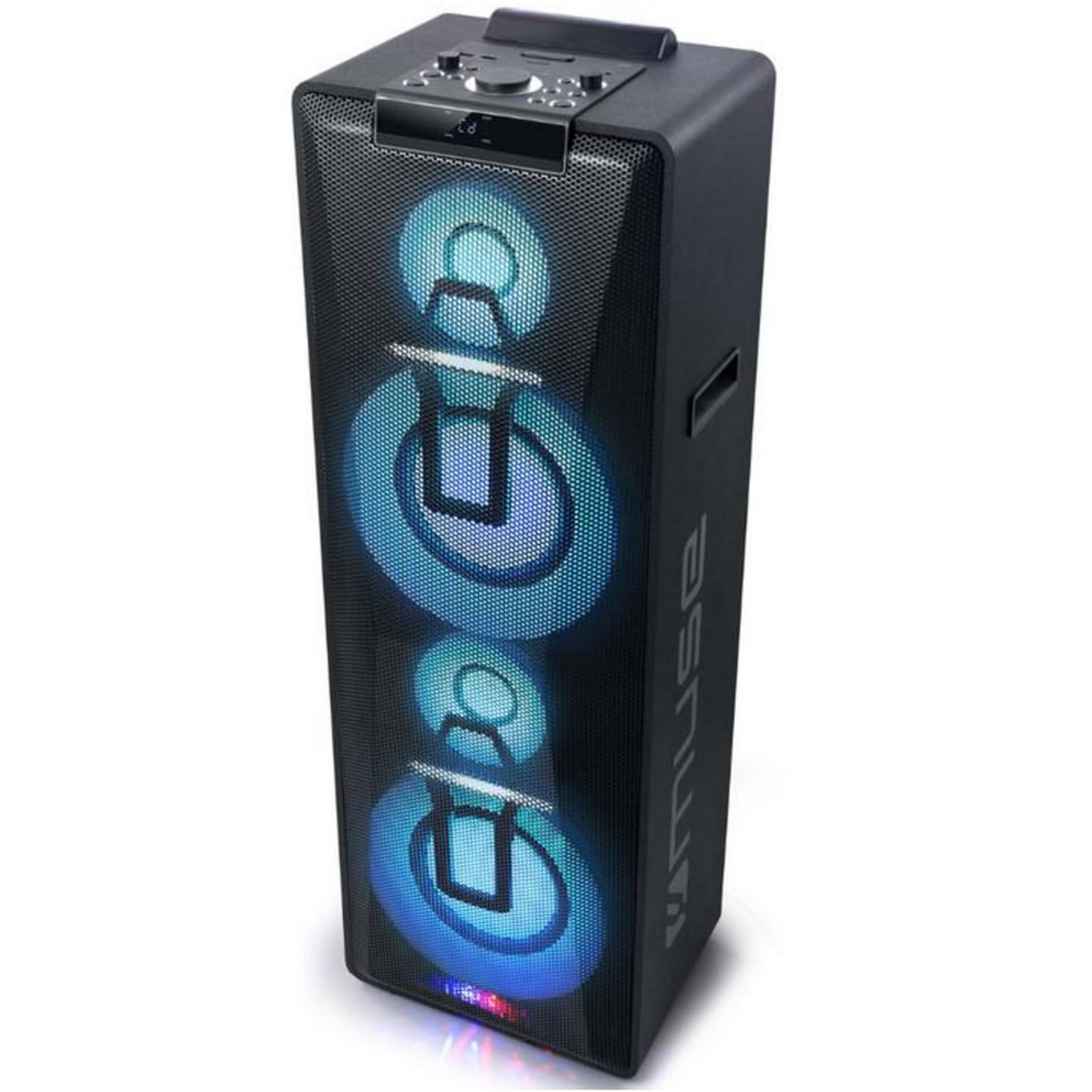 Muse Micro-chaîne 1000w noir avec bluetooth - m1990dj