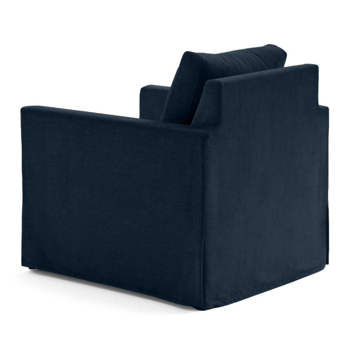 LISA DESIGN Serena - fauteuil déhoussable en velours