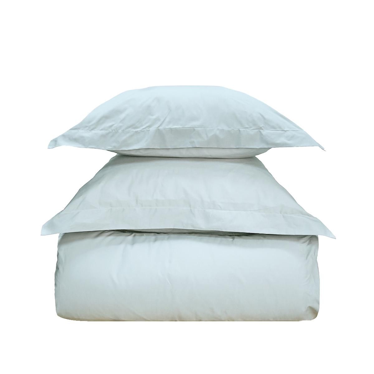 Sensei Maison Parure housse de couette avec 2 taies 65x65 cm en coton STUDIO