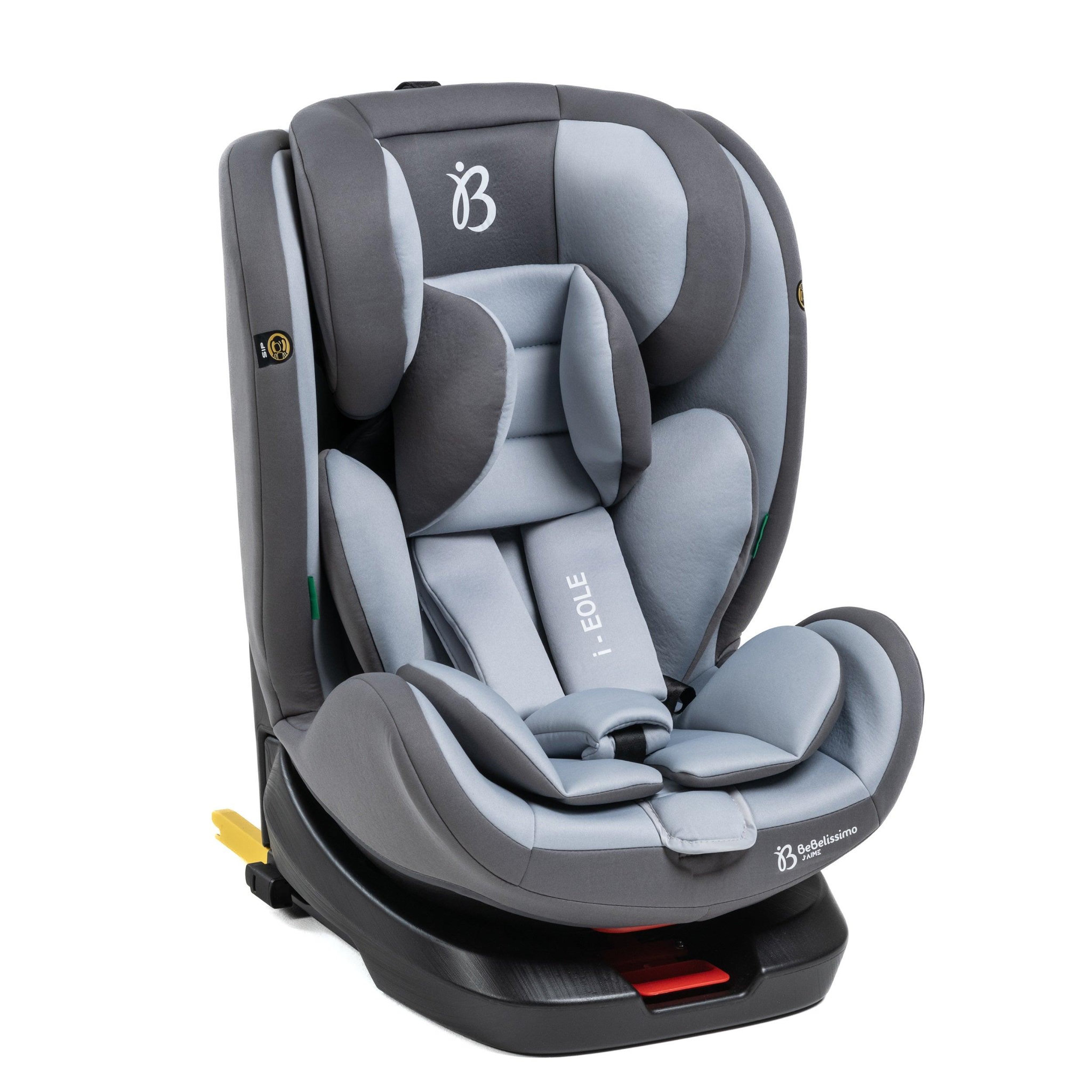 Voir la diapositive 2 : BEBELISSIMO Siège auto Isofix - pivotant 360 ° - groupe 0+/1/2/3 - (0-36kg) - i-EOLE