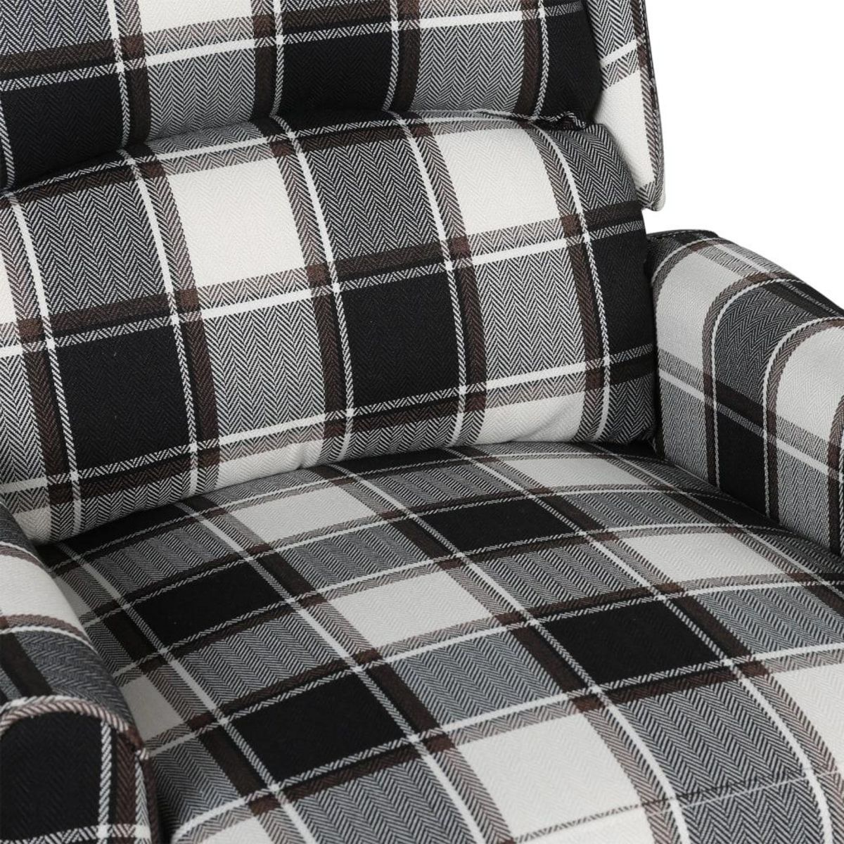 VIDAXL Fauteuil inclinable Multicolore Tissu