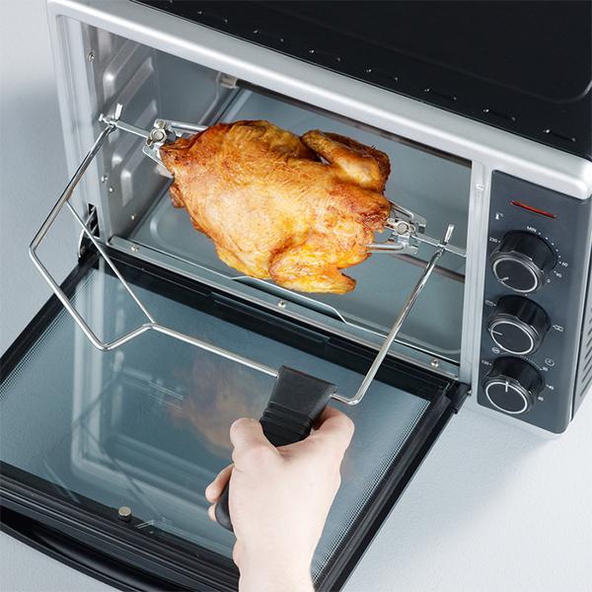 Voir la diapositive 3 : SEVERIN Four chaleur tournante 30l 1600w - to2056