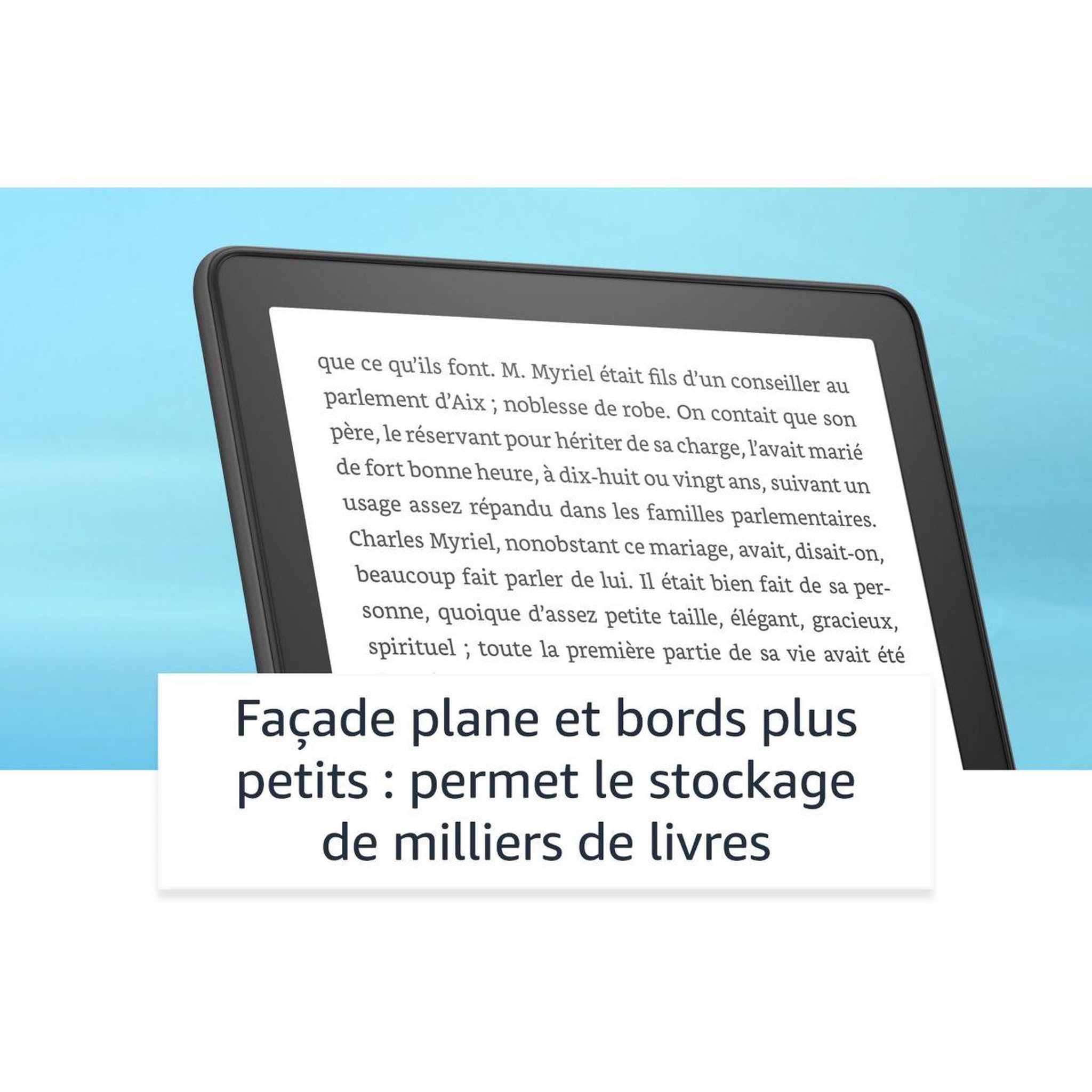 Voir la diapositive 5 : AMAZON Liseuse eBook Kindle Paperwhite 2023 Noire - 16Go