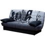 Voir la diapositive 1 : Banquette CLIC CLAC NEW YORK matelas 12 cm mousse ferme 25 kg/m3