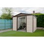 Voir la diapositive 1 : Yardmaster Abri de jardin métal - 4,04m² - NALOTO