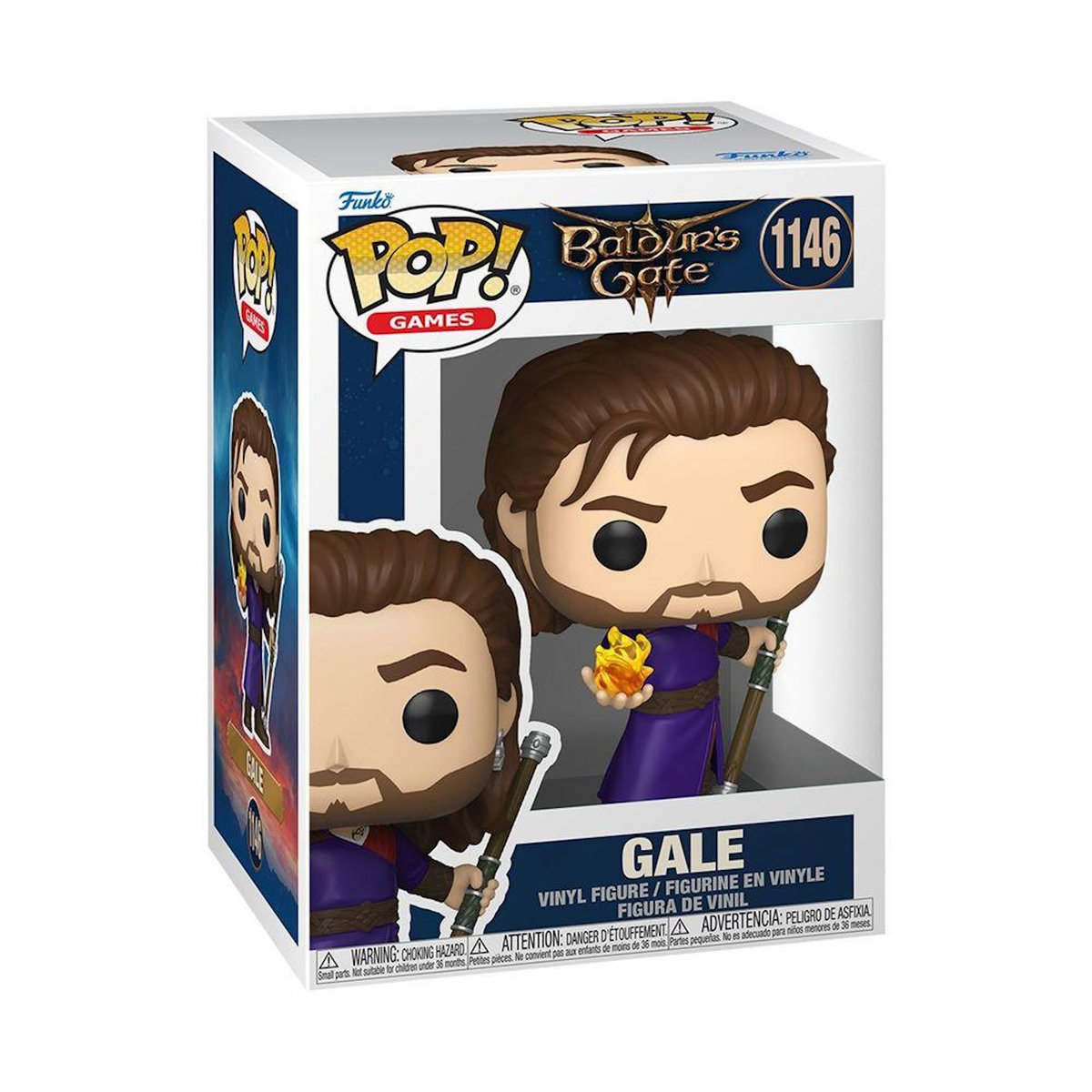 Funko Figurine Funko Pop Games Baldur s Gate 3 S2 Gale with Chase Modèle aléatoire