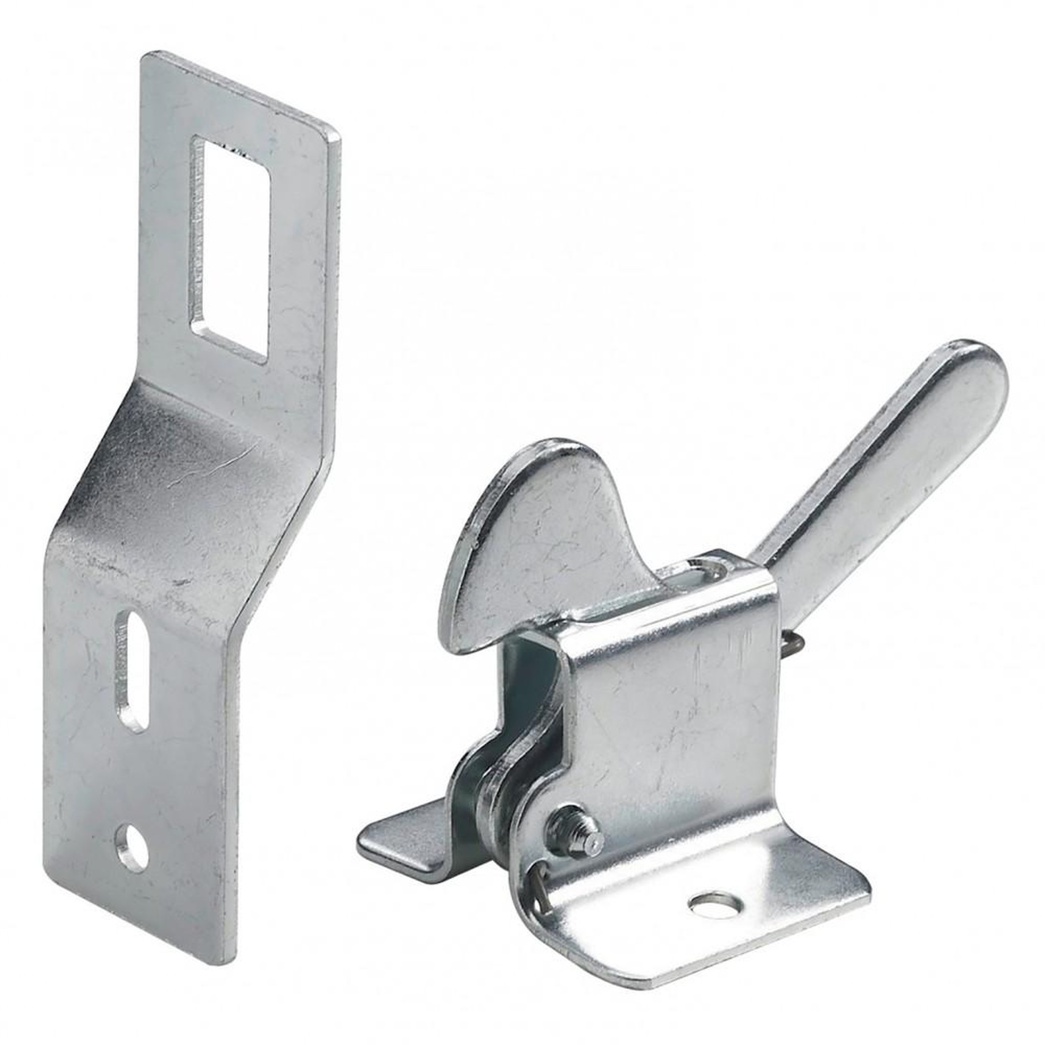 CENTRALE BRICO Loqueteau cocotte acier HETTICH, L.35 x l.28 mm