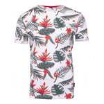 LA MAISON BLAGGIO T shirt Blanc/ Homme La Maison Blaggio Fleur. Coloris disponibles : Rouge