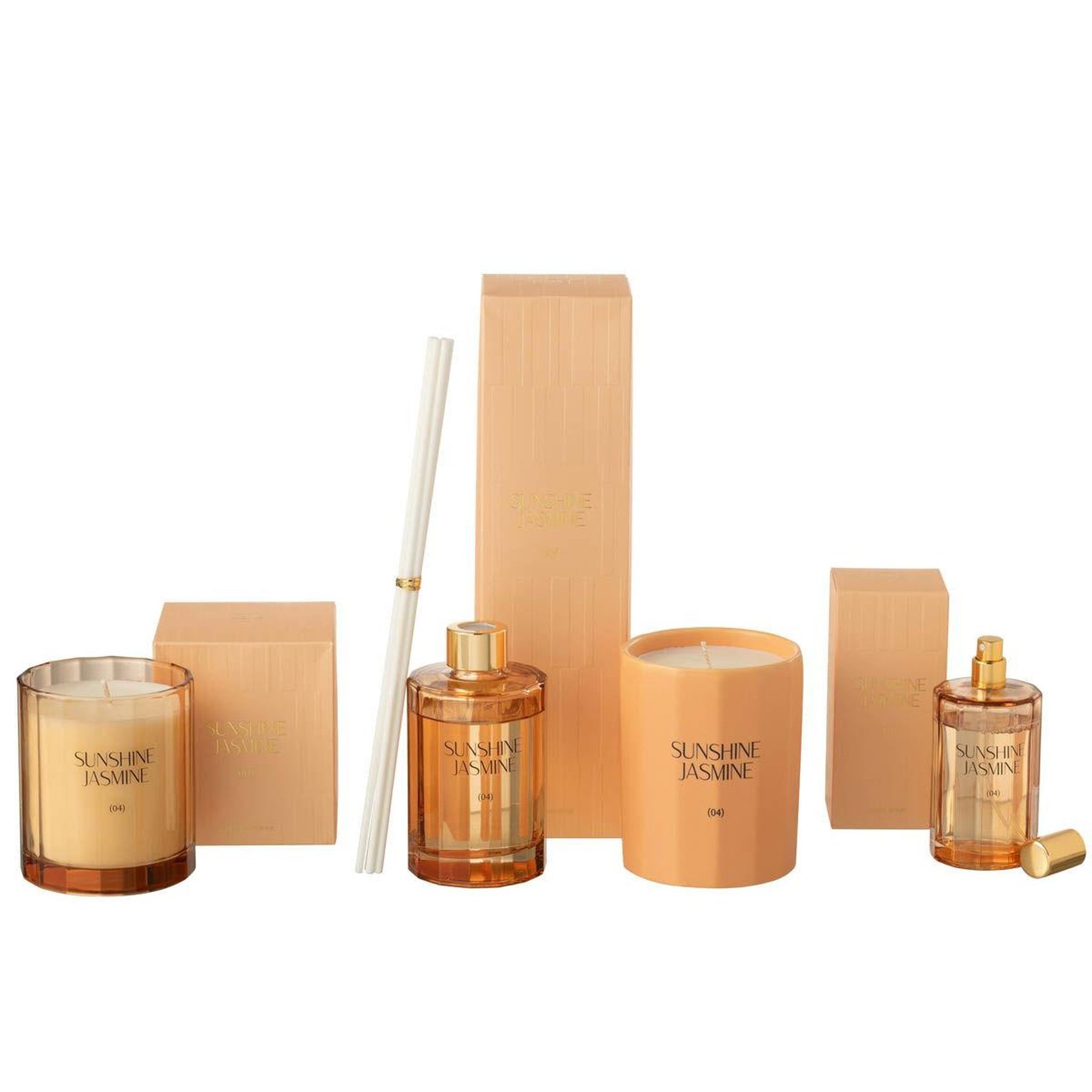 Voir la diapositive 4 : J-LINE Diffuseur de parfum design  elie  200ml sunshine jasmine