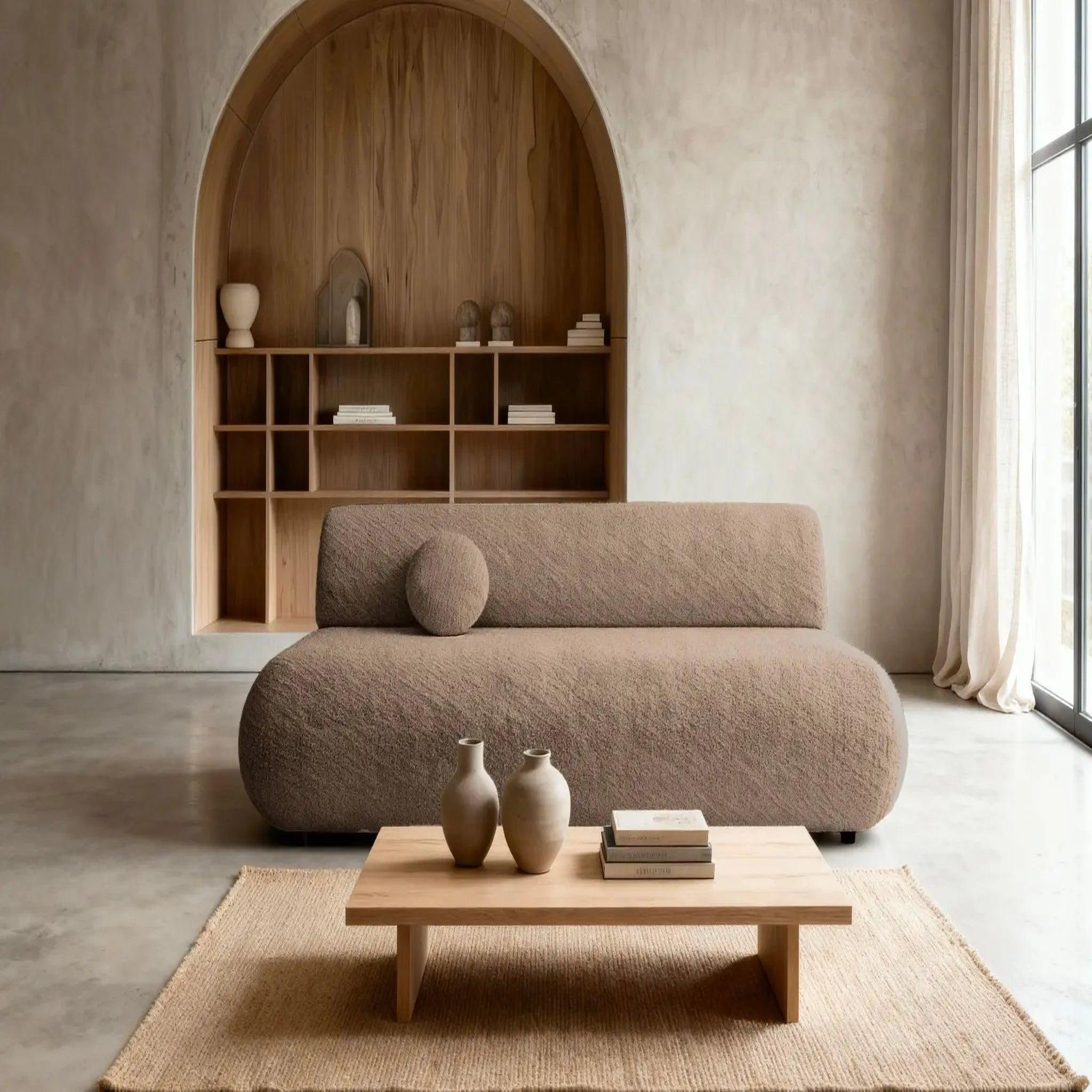 Voir la diapositive 6 : CASANOVA PARIS Levi - canapé droit convertible tissu lisse