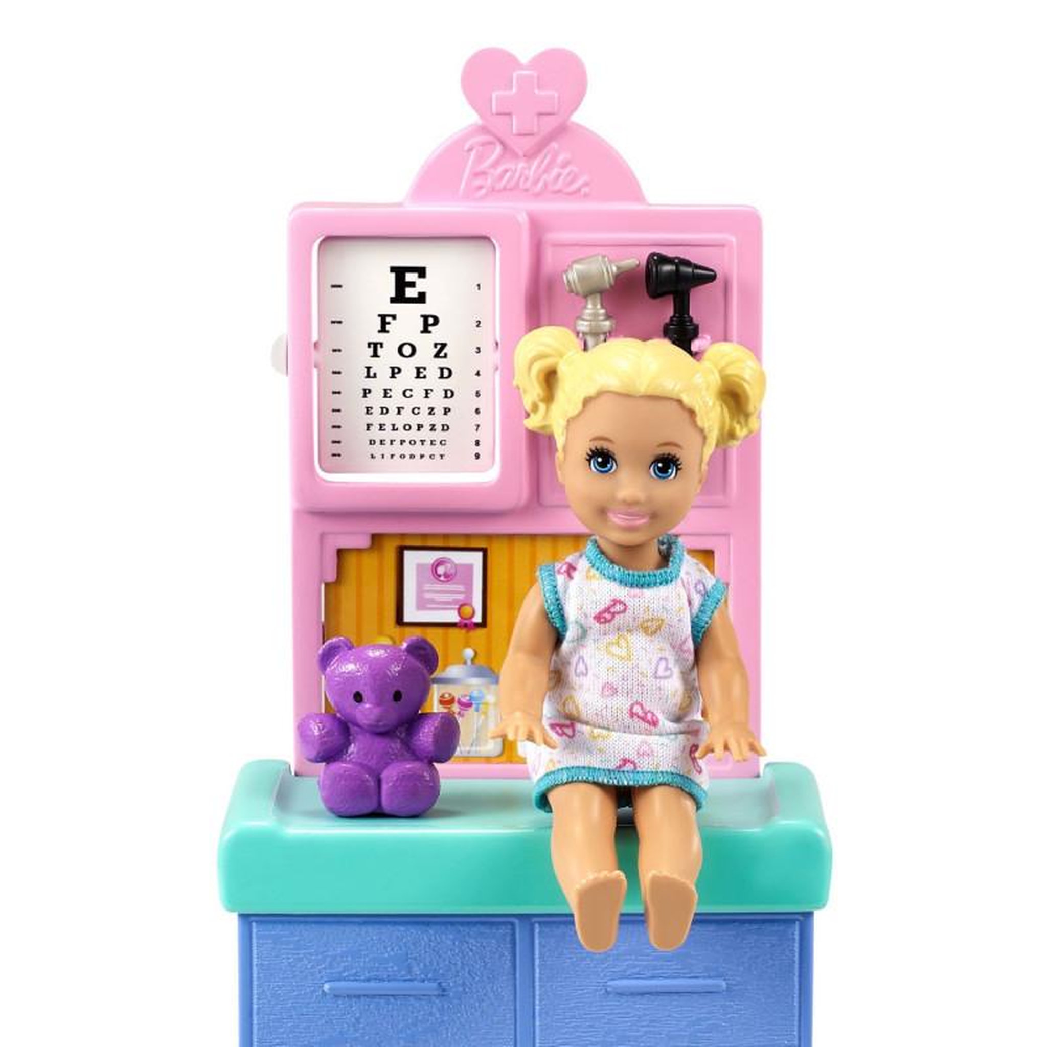 Voir la diapositive 4 : MATTEL MATTEL Barbie Pediatrician - Dark Hair
