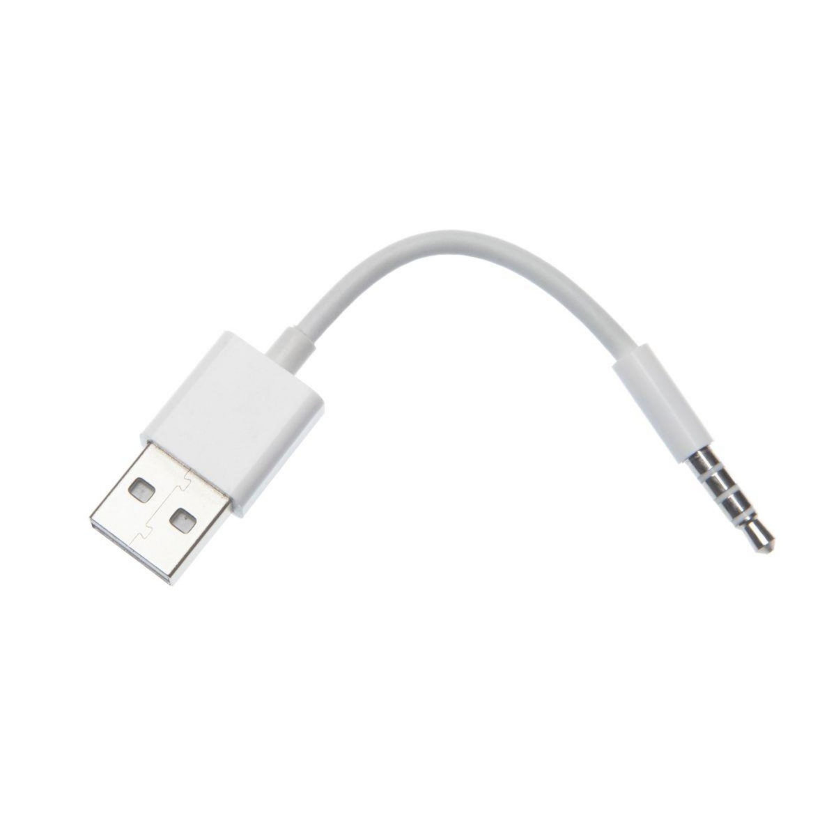 APM Adaptateur Jack USB-A/JACK 3.5MM MALE/MALE blanc