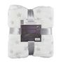 Voir la diapositive 6 : Paris Prix Plaid Phosphorescent Enfant  Étoiles  120x150cm Blanc