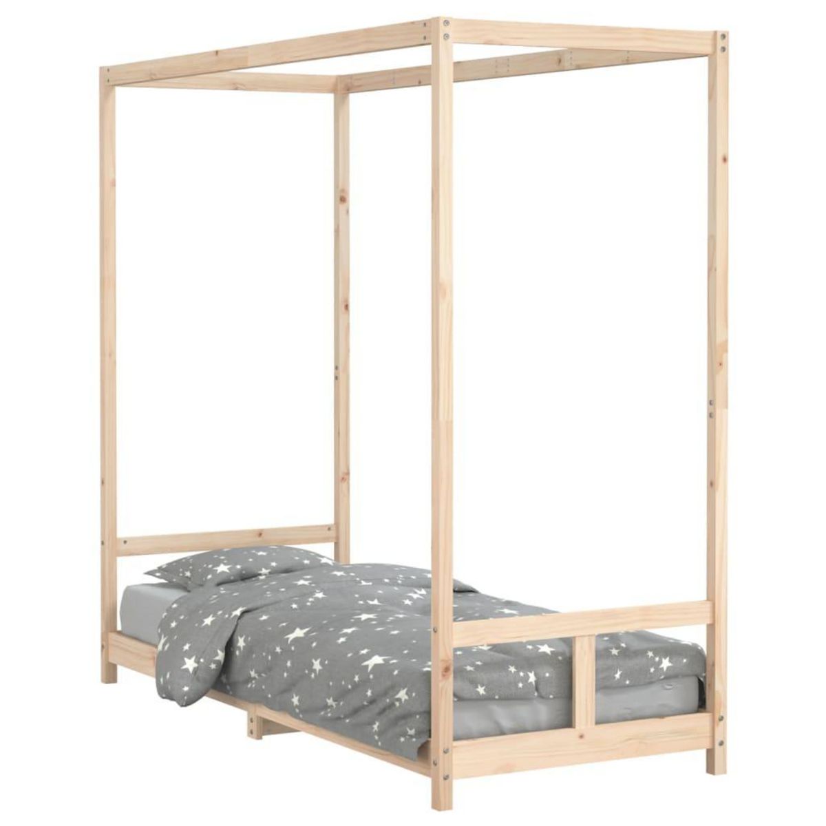 VIDAXL Cadre de lit pour enfants 80x200 cm bois de pin massif